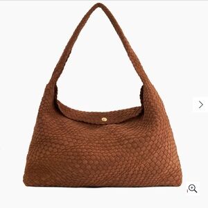 Dune London - The XL Deliberate Tote Bag that is sold out in brown.